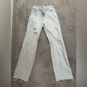 Girls jeans adjustable waist